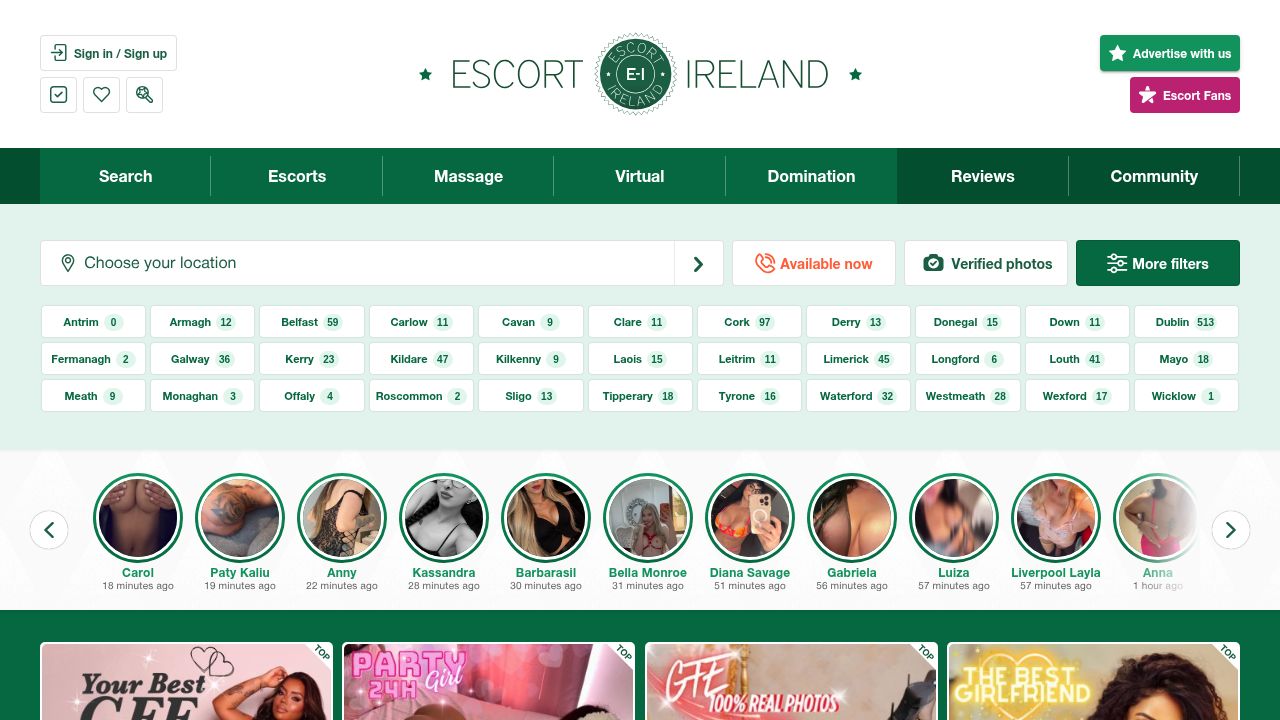 Escort Ireland