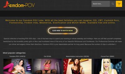 Femdom POV