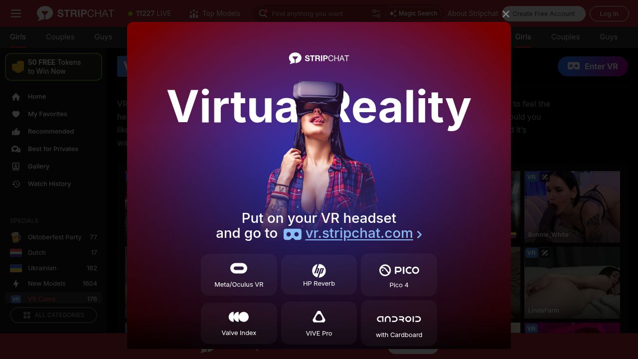 StripChat VR