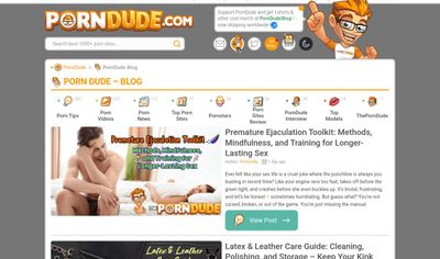 ThePornDude Blog