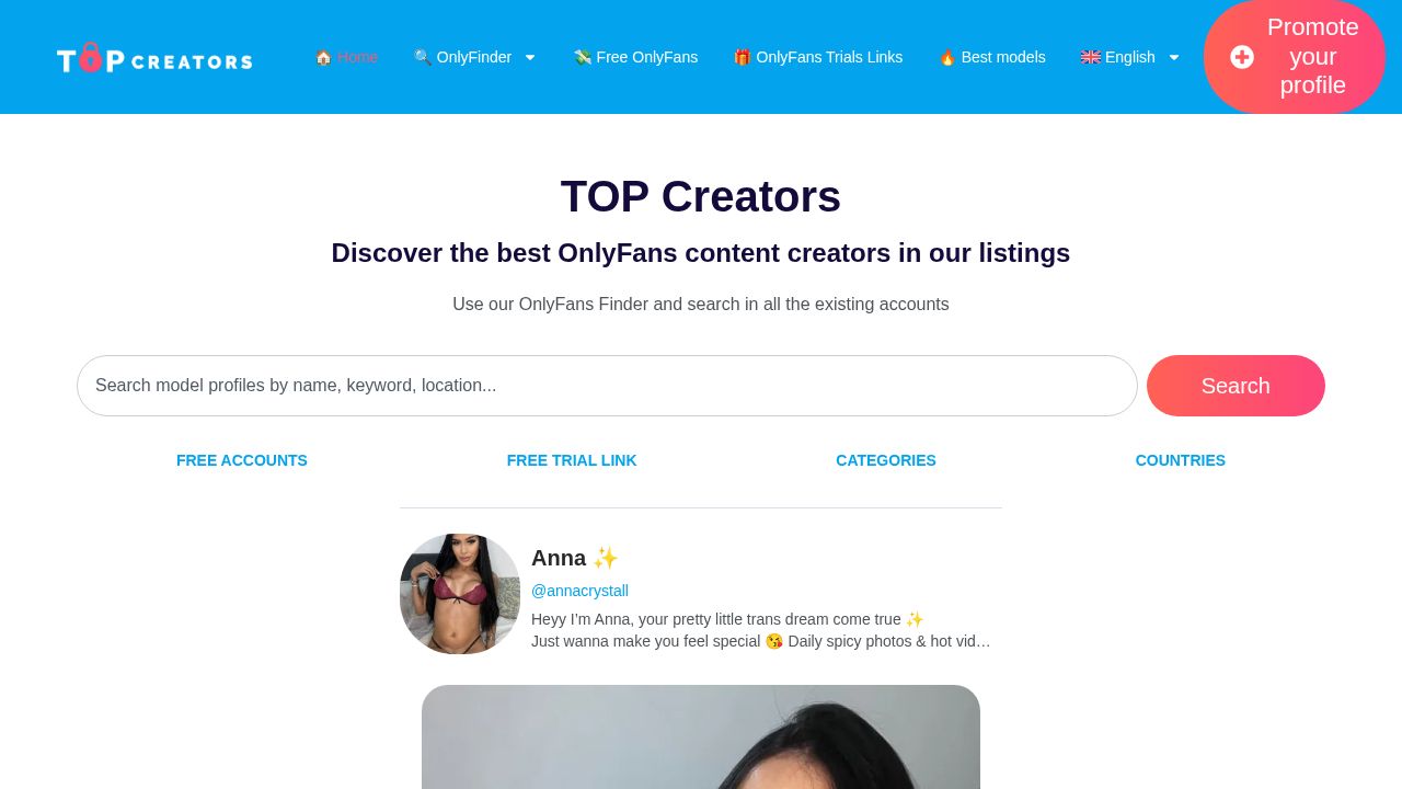 TOP Creators
