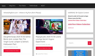 WhereIsMyPorn